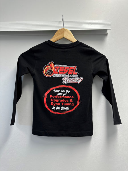 Cutlers Diesel Performance Racing Long Sleeve T-Shirt - Kids UNISEX